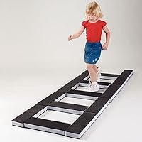 Sammons Preston Foam Coordination Dexterity Boards, Set of 18 Activity Blocks to Make Obstacle Course, Training Equipment Padding for Dexterity & Balance Training, Core Strength for Kids