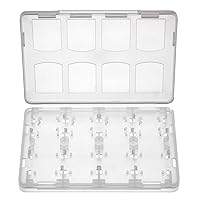 OSTENT 18 in 1 Game Memory Card Holder Case Storage Box for Sony PS Vita PSV Color White