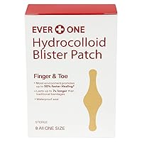 Hydrocolloid Blister Patch for Fingers & Toes, Faster Healing Adhesive Blister Bandage