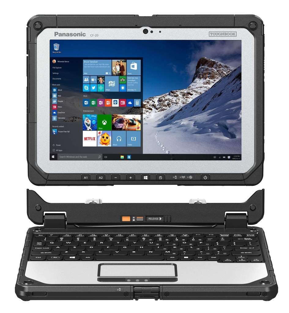 Panasonic Toughbook CF 20 Touch Screen Toughbook (Core i5 1.2 ghz, 4G LTE, 256 GB SSD, 8 GB RAM, Windows 10 Pro)