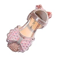 Baby Leather Sandals for Girls Fashion Spring And Summer Girls Sandals Party Dress Dance Show Water Shoes for Kids