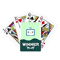Saplings Lovely Small TV Face Original Winner Poker Playing Card Classic Game