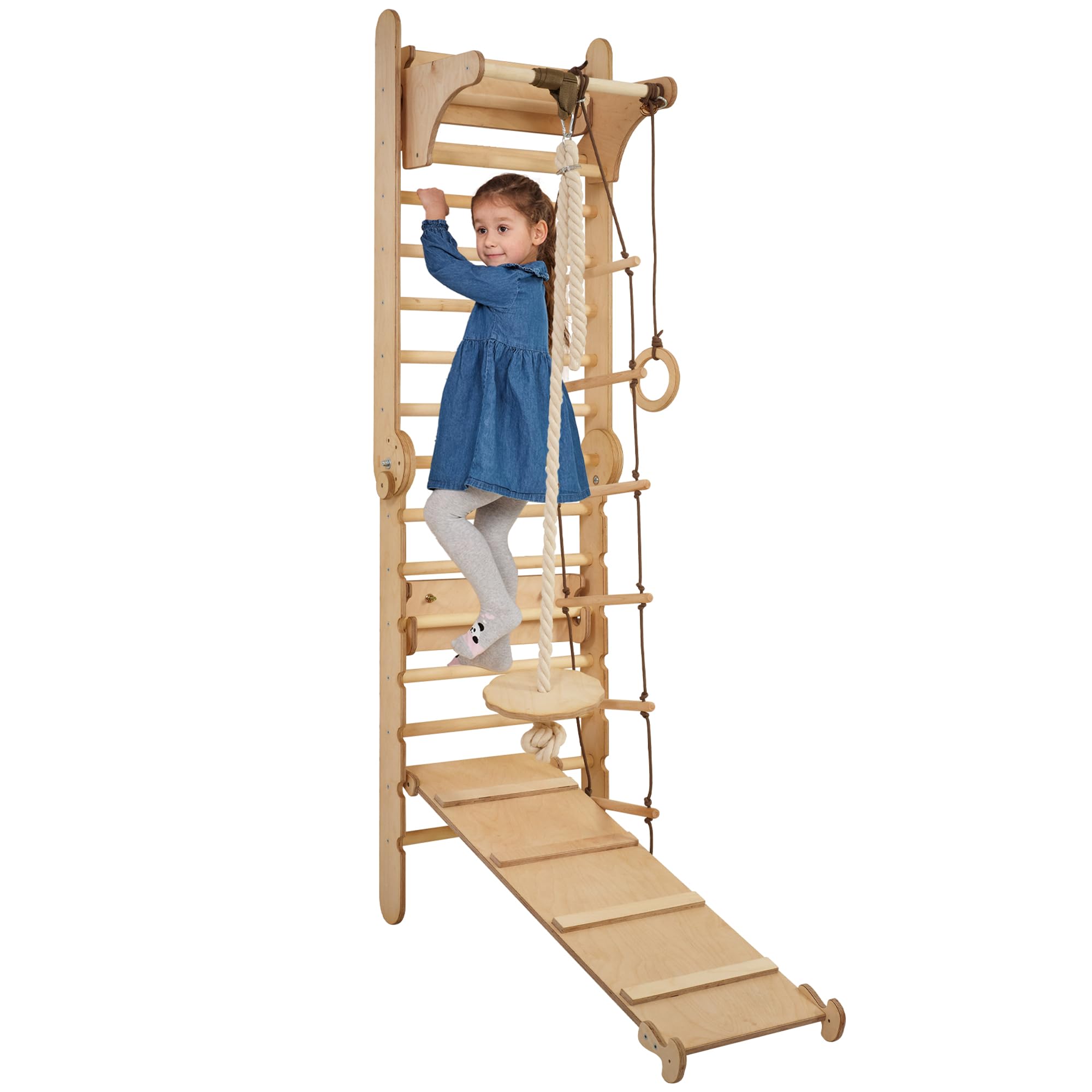 Montessori Rope Ladder, Kids Playground, Balance Gymnastics Ladder