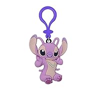 Disney Lilo & Stitch - Angel Soft Touch PVC Bag Clip Multi-colored, 3