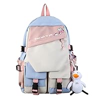 Casual Canvas Backpack Bookbag Daypack School Bag Shoulder Bag Color Q95