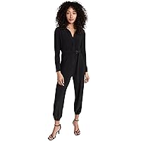 Norma Kamali Women's Shirt Jog Jumpsuit