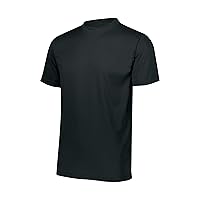 Augusta Sportswear Men's Standard Wicking Tee Shirt, Black, Large