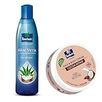 Parachute Advansed Aloe Vera Enriched Coconut hair oil & Aloe body cream