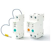 with Metering WiFi Smart Circuit Breaker 1P 2P 63A DIN Rail for Smart Home Wireless Remote Control Switch by Tuya APP 1 50A