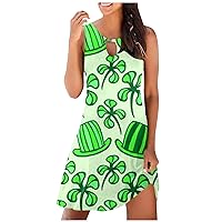 Women Print Casual Dress Spaghetti Strap Slim Fit 2023 Sexy Summer Beach Dress Sleeveless Comfortable Dresses