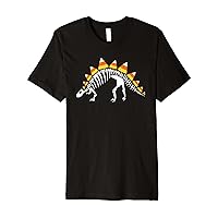Funny Spookysaurus Candy Corn Dinosaur Halloween Premium T-Shirt