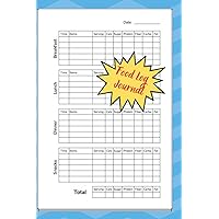 Food Log Book to Record Your Daily Food Intake- Meal Tracking Journal- Food Journal for Logging Each Meal Food Log Book to Record Your Daily Food Intake- Meal Tracking Journal- Food Journal for Logging Each Meal Paperback