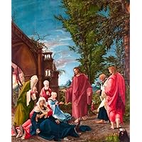 TopVintagePosters Christ Taking Leave Of His Mother Lead To Passion By Albrecht Altdorfer Reproduction (11” X 14” Image Size Paper)