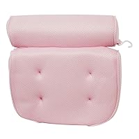 Non-Slip Bath Pillow with Suction Cups Bath Tub Neck Back Support Headrest Pillows Thickened Home Cushion Accessory V Shaped Pillow Cases Covers Only