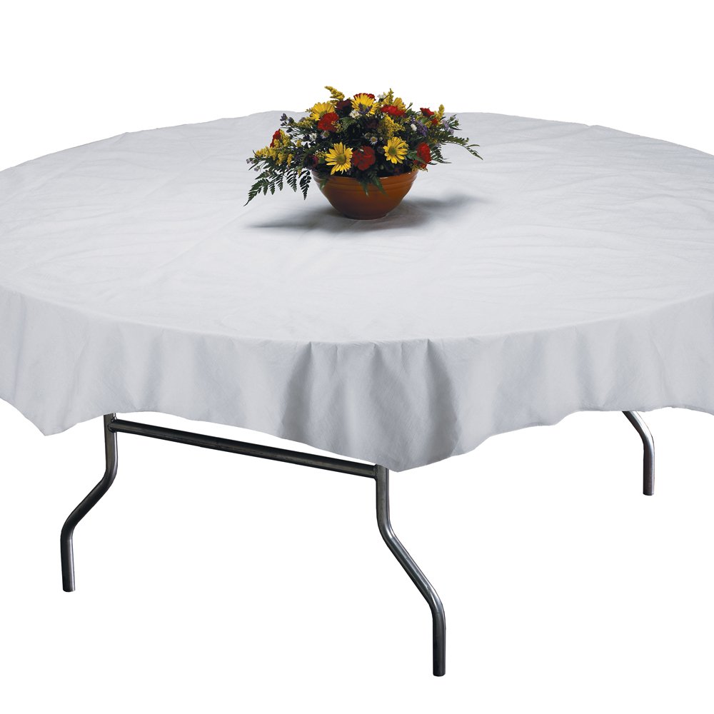 Octy-Round Hoffmaster 210101 Tissue/Poly Tablecovers, 82