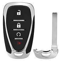 NPAUTO Key Fob Replacement Fits for 2017-2018 Chevy Bolt, 2018-2020 Equinox, 2017-2020 Trax, 2018-2020 Sonic, 2016-2019 Volt, Keyless Entry Remote Control Start Proximity Smart Car Key Fobs, HYQ4AA