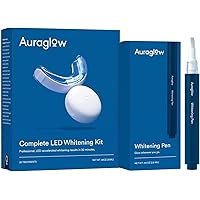 Auraglow Teeth Whitening Kit & Teeth Whitening Pen