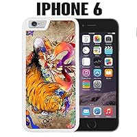 iPhone Case Aztec God Feathered Snake for iPhone 6 White 2 in 1 Heavy Duty (Ships from CA) With Free .33 mm Premium Tempered Glass Screen Protector