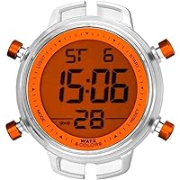 Watx&Colors XXL Digital Mens Digital Quartz Watch with Rubber Bracelet RWA1717