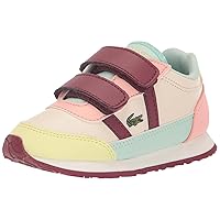Lacoste Kids 46SUI0001 Sneaker, GRN/DK BLU, 6 US Unisex Toddler