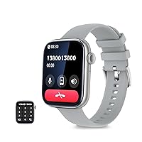 AMZSA Smart Watch with Call Dials, Sports Smart Watch that Can Make Calls, Over 120 Sports Modes, Fitness Tracker, Custom Dials for Android Phones, Compatible with iPhone for
