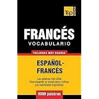 Vocabulario español-francés - 9000 palabras más usadas (Spanish collection) (Spanish Edition)