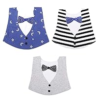 Le Bonarie Formal Bib 3-Piece Set, Baby Shower, Bib, Boys, Baby Supplies, Hakama, Baby Clothes, Bib, Meal Apron