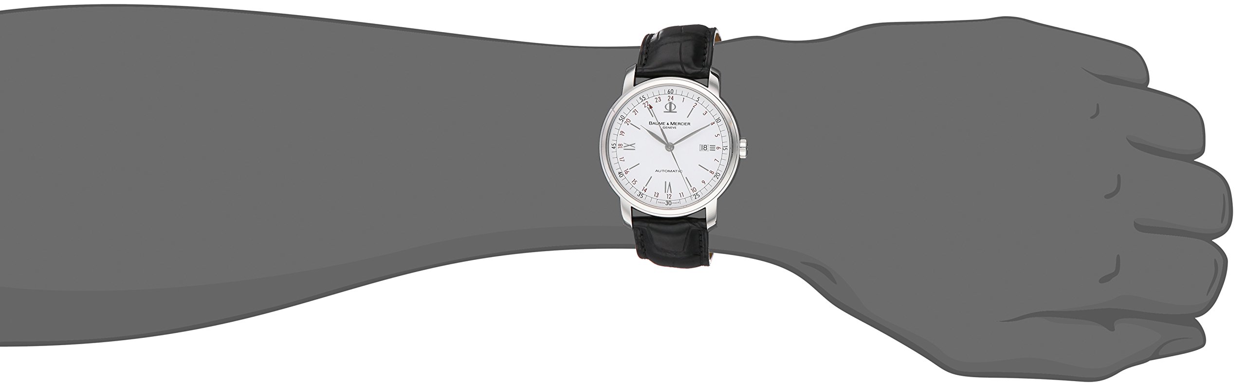 Baume & Mercier Men's MOA08462 Classima Executive Analog Display Swiss Automatic Black Watch