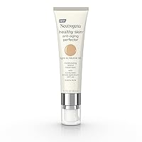 Neutrogena Healthy Skin Anti-Aging Perfector Tinted Facial Moisturizer and Retinol Treatment with Broad Spectrum SPF 20 Sunscreen with Titanium Dioxide, 30 Light to Neutral, 1 fl. oz