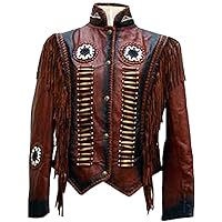 Women's Cowgirl Boned, Beaded and Fringed Coat