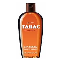 Tabac Original Bath and Shower Gel for Men by Maurer & Wirtz, 13.6 Ounce