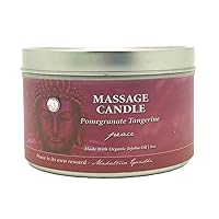 8 oz Buddhalicious Moisturizing Candle for Massage Peace