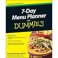 7-Day Menu Planner For Dummies 7-Day Menu Planner For Dummies Paperback
