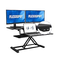 FLEXISPOT Electric Standing Desk Converter 36