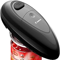Electric Can Opener Easily Open All Can Sizes with Fast Speed & Smooth Edge, Food-Safe and Battery Operated Can Openers for Kitchen, Automatic Can Opener Hands Free for Weak Hands, Seniors, Arthritis