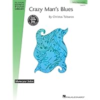 Hal Leonard Crazy Man's Blues Piano Library Series by Christos Tsitsaros (Level Early Inter)