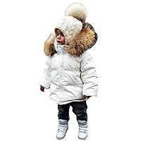 Snow Pants Toddler Boys Hooded Snowsuit Boys Clothes Outerwear Padded Infant Winter Girls Coat Youth Snowmobile