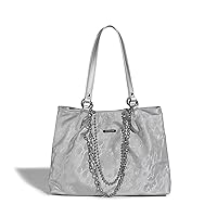Oichy Tote Bag for Women Soft Leather Handbags Large Capacity Shoulder Bag Top Handle Satchel Bags