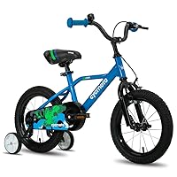 JOYSTAR Whizz Kids Bike 12 14 16 18 Inch Kids' Bicycle for Toddler and Kids Ages 2-9 Years Old, Children BMX Bicycles with Training Wheels for Boys Girls, Multiple Colors