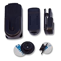 Ehoya Worldwide Golf RangeFinder GPS Belt Clip for GolfBuddy/Sky Golf SkyCaddie/SGXw SGX SG SG5 SG4 SG3.5 SG2.5 LITE Garmin Approach G3 G4 G5 G6 Range Finder GPS/Kit with 3M VHB Adhesive