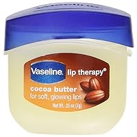 Vaseline Lip Therapy Cocoa Butter 0.25 oz. Jar (Display of 8)