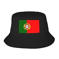 Portuguese Flag Woman's Mens Unisex Fisherman's Hat Summer Beach Hats