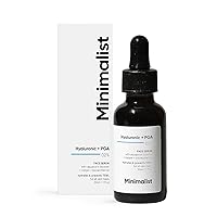 NN 2% Hyaluronic Acid + PGA Serum for Intense Hydration, Glowing Skin & Fines Lines | Daily Hydrating Face Serum For Women & Men with Dry, Normal & Oily Skin | 30 ml