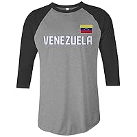 Threadrock Venezuela National Pride Unisex Raglan T-Shirt