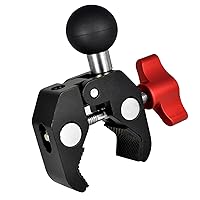 Aluminum Aolly Motorcycle Handlebar Clamp Mount Base with 1