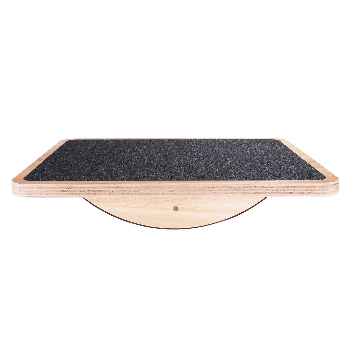 StrongTek Professional Wooden Balance Board, Rocker Board, Wood Standing Desk Accessory, Balancing Board for Under Desk, Anti Slip Roller, Core Str...