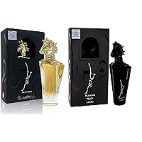 Perfume Maahir Horee Gold Edition and Maahir Horee Black Edition Combo Pack of 2 Eau De Parfume