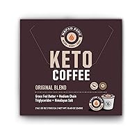 Rapid Fire High Performance Keto Coffee Pods, Supports Energy and Metabolism, Weight Loss, Ketogenic Diet 16 Single Serve K-Cup Pods, (Packaging May Vary)