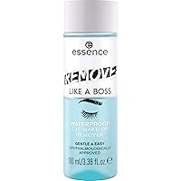 Remove Like A Boss Waterproof Eye & Face Make-Up Remover | Bi-Phase, Gentle & Caring, Easy to Remove | Vegan & Cruelty Free | Free from Parabens, & Microplastic Particles