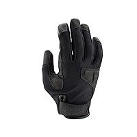 Vertx Mens Gloves, Breathable, Touch Screen Compatible Leather Palm, Removable Index Finger